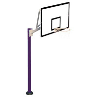 Basketball stand with height adjustment  shield plywood 1800x1050 (FIBA)