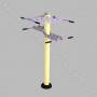 Horizontal bar - street exerciser
