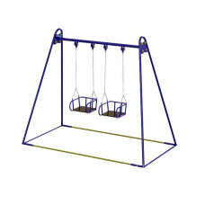 Double swing on flexible suspension
