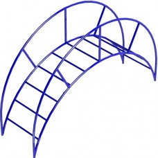 Ladder with handrails